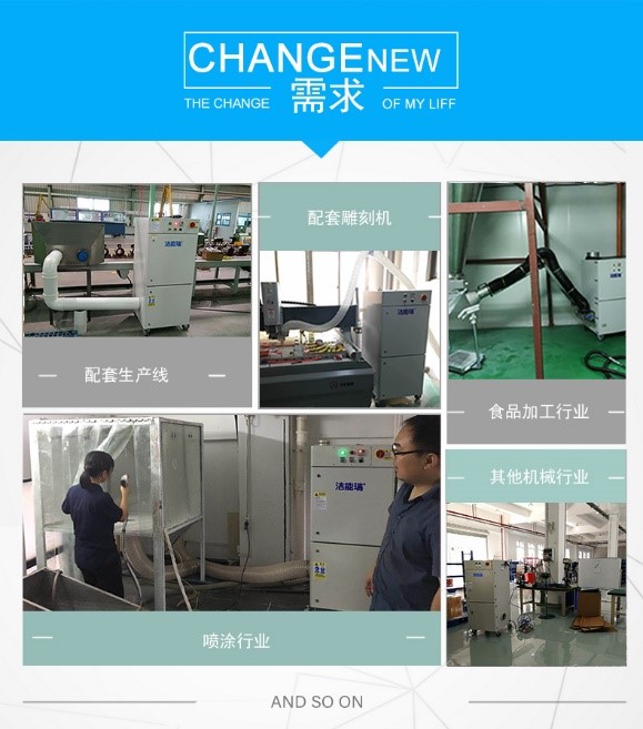 卷绕机除尘器使用